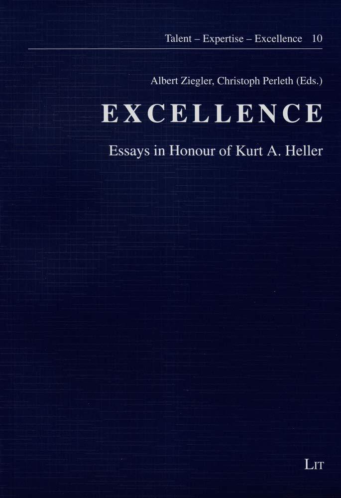 Portada de Excellence