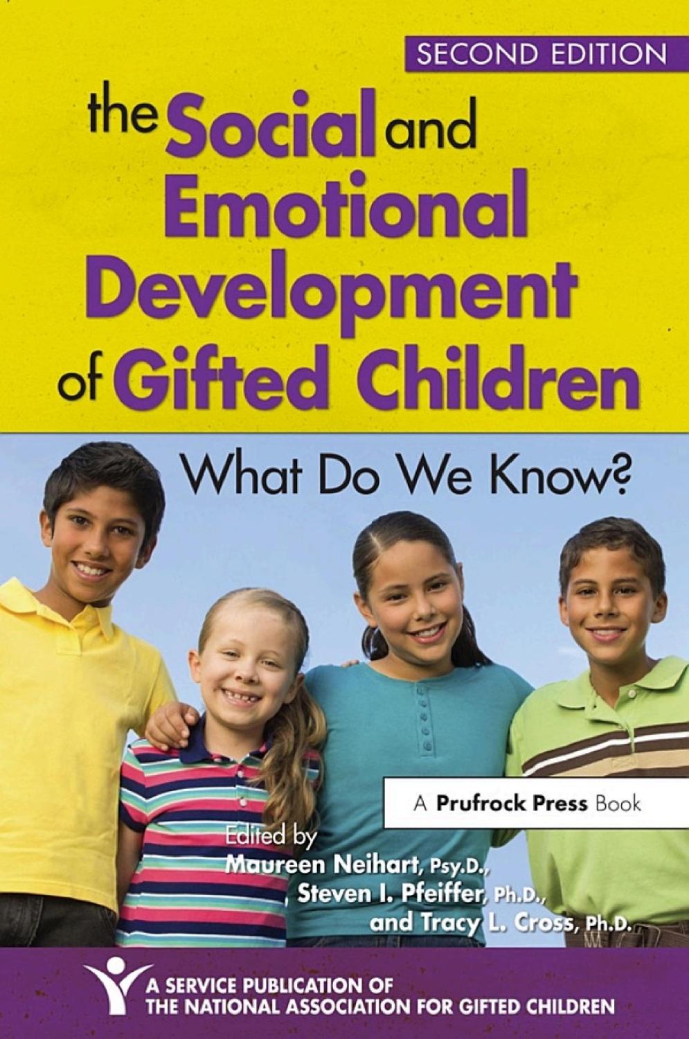 Portada de The Social and Emotional Development of Gifted Children