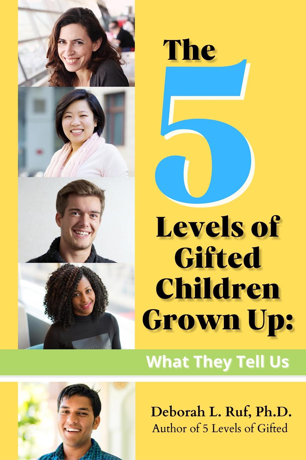 Portada de The 5 Levels of Gifted Children Grown Up